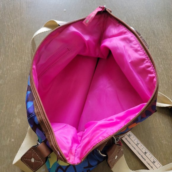 🎉🌟 HOST PICK 🎉🌟Spring Is Blooming EUC Lily Bloom Floral Shoulder Bag Handbag - Picture 9 of 10